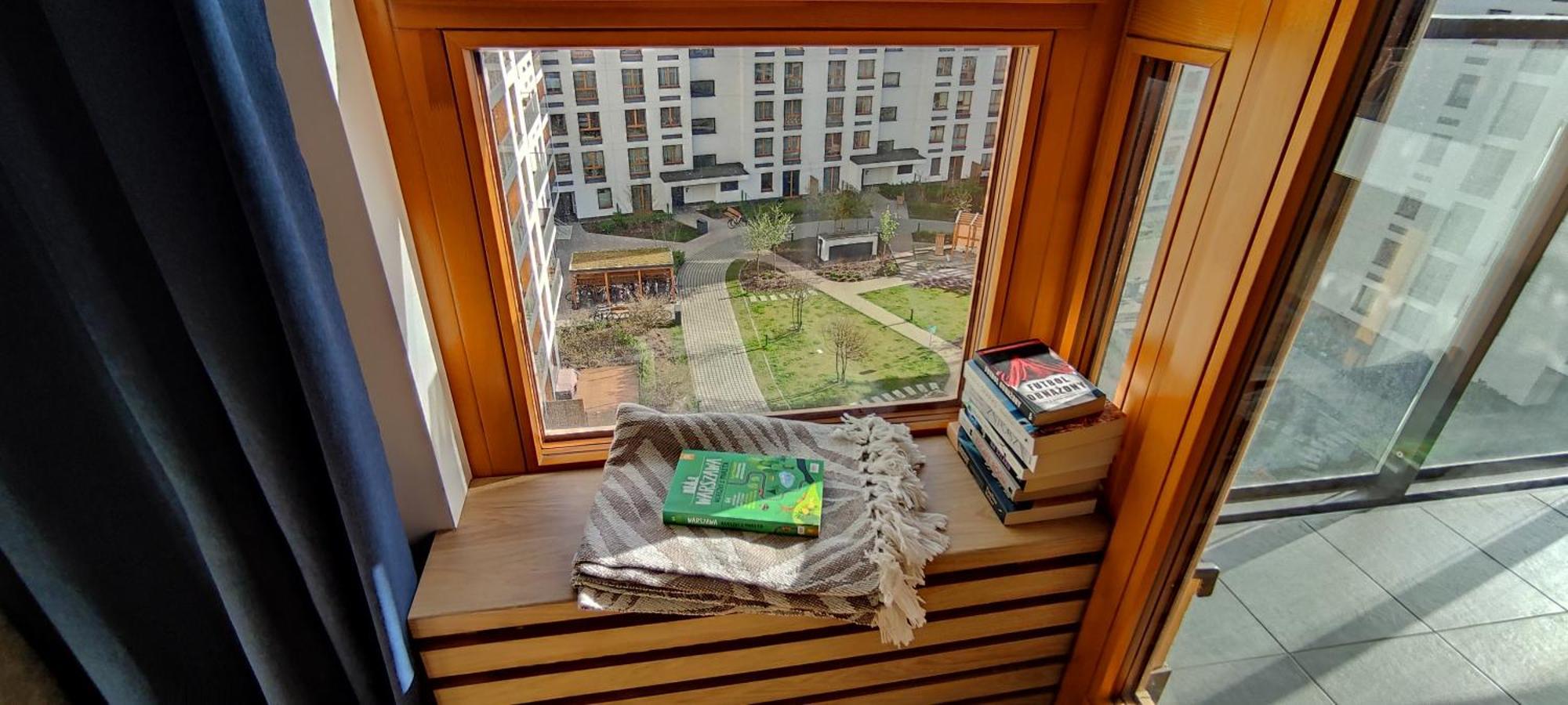 Wola Blue Modern Apartment ワルシャワ エクステリア 写真