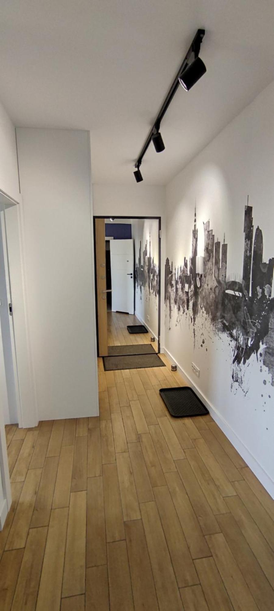 Wola Blue Modern Apartment ワルシャワ エクステリア 写真
