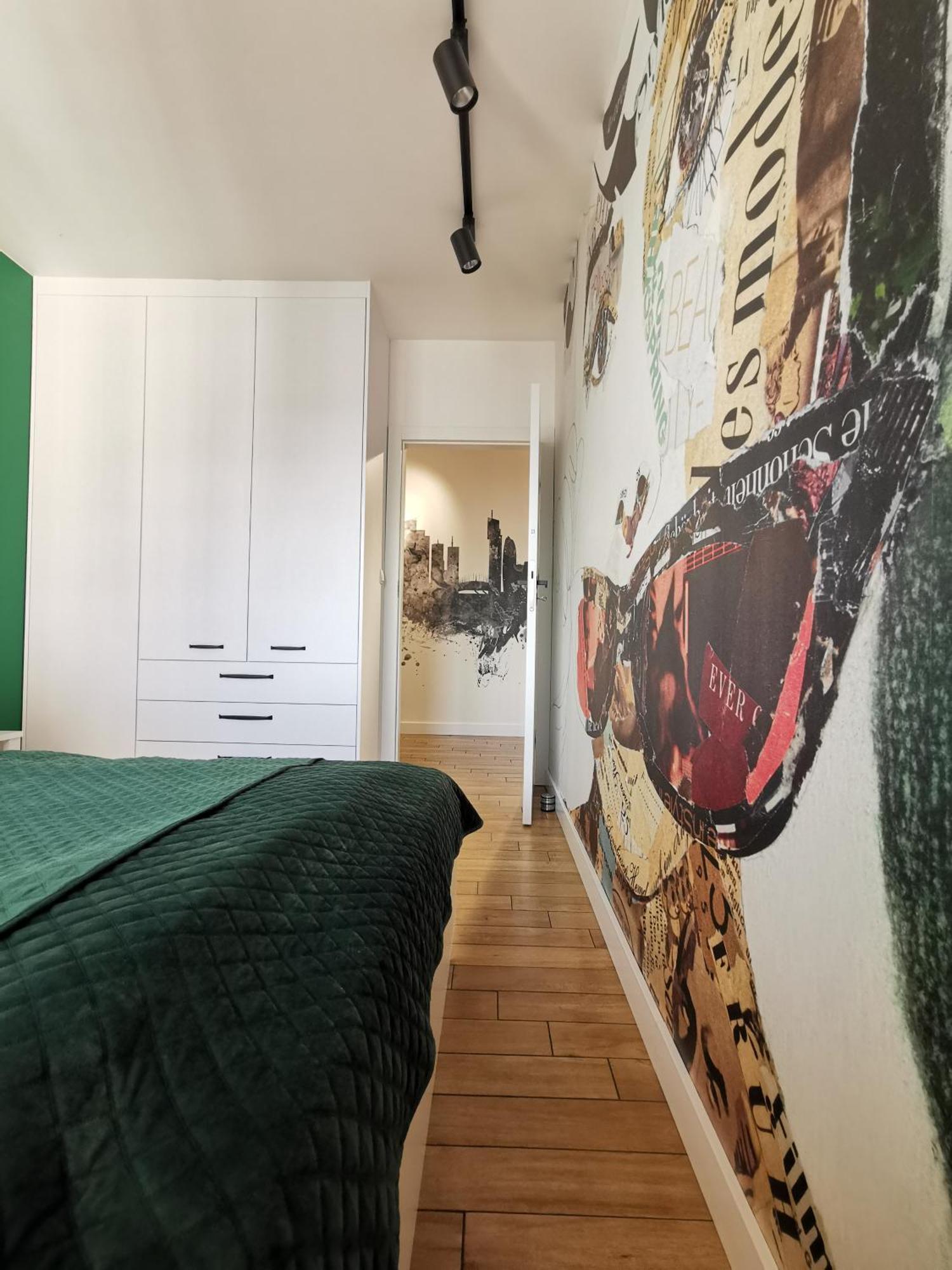 Wola Blue Modern Apartment ワルシャワ エクステリア 写真